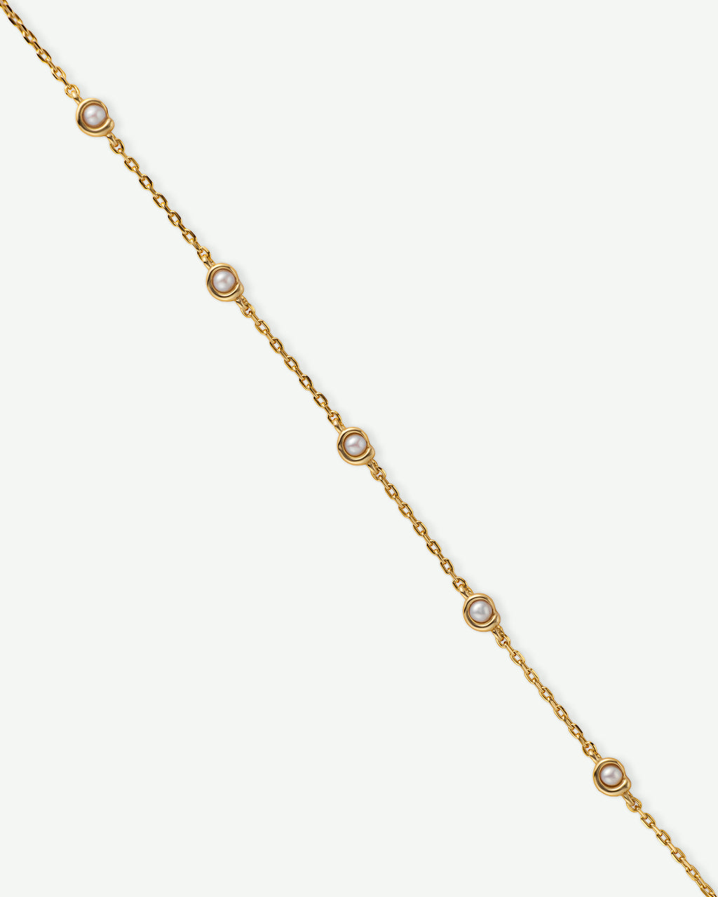 Spiral Pearl Bracelet