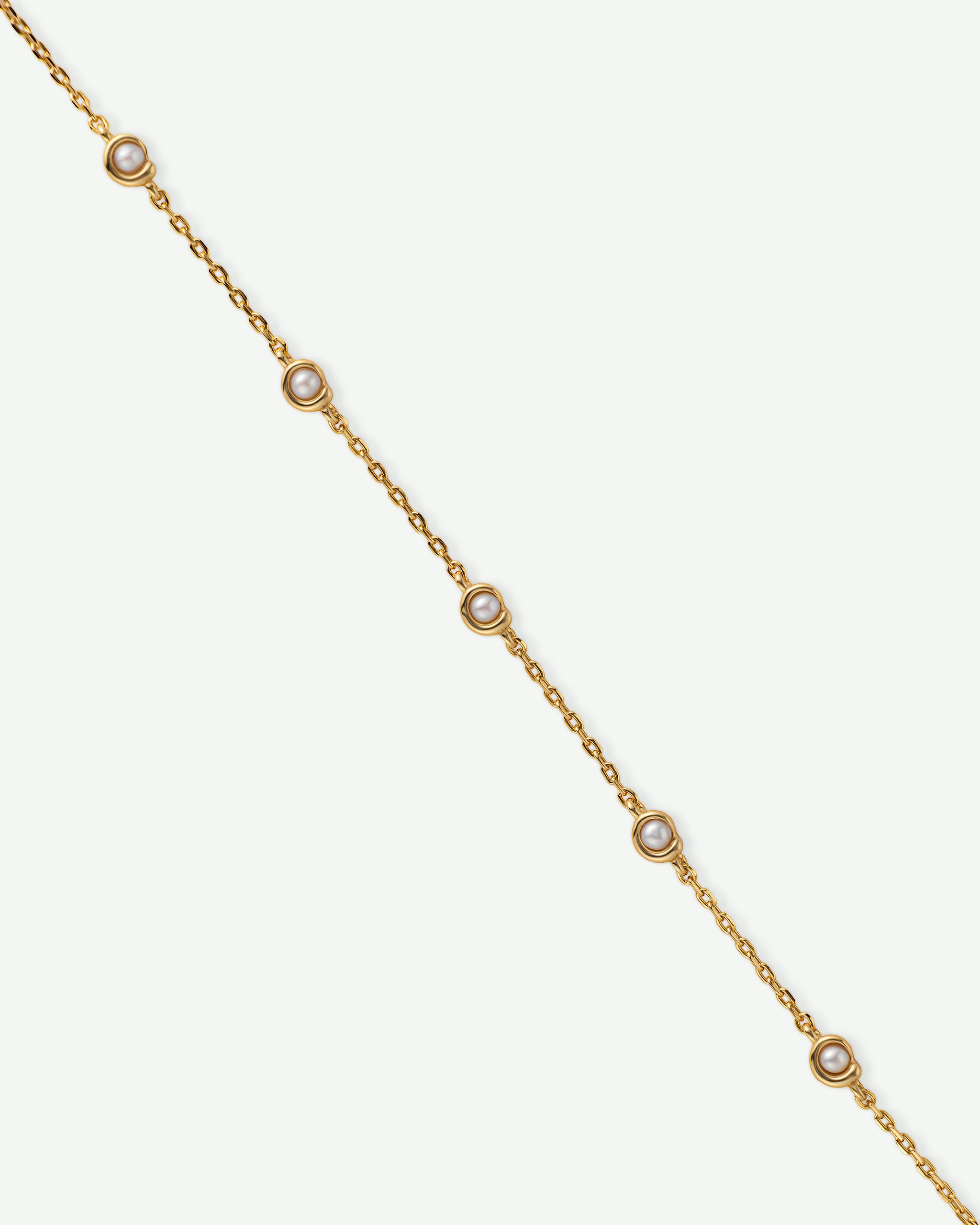 Spiral Pearl Bracelet
