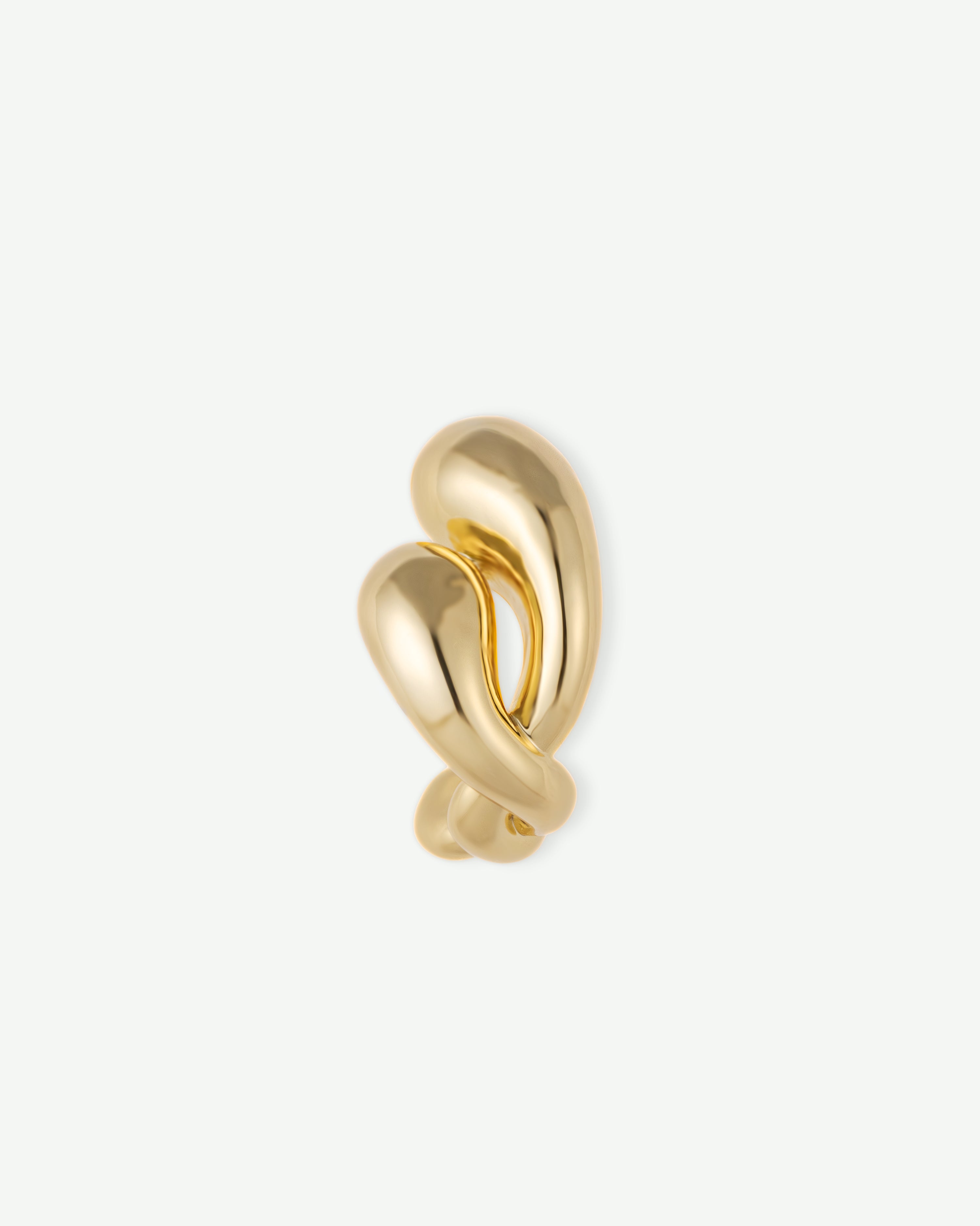 Twisted Liquid Stud Earrings