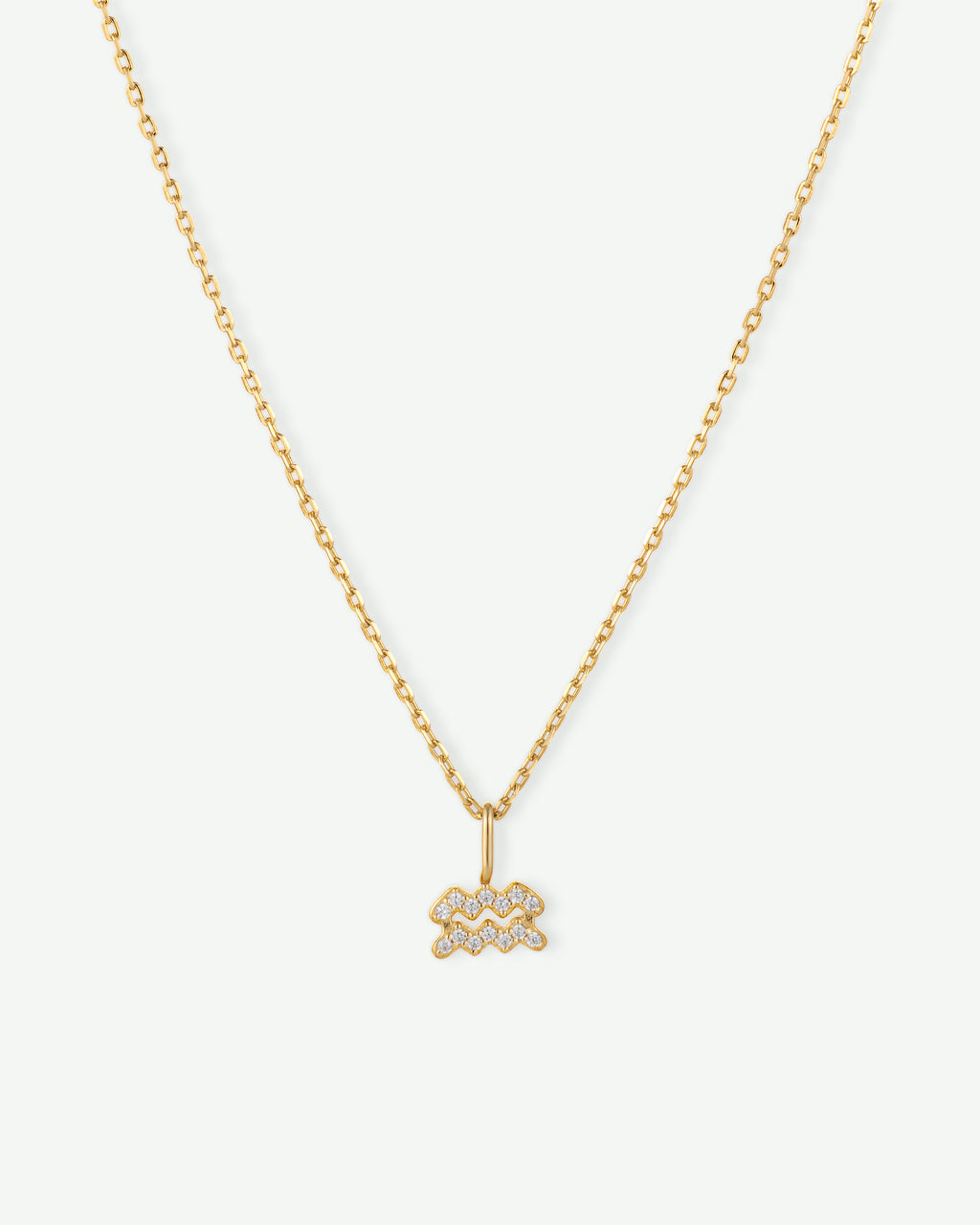 Aquarius Zodiac Charm