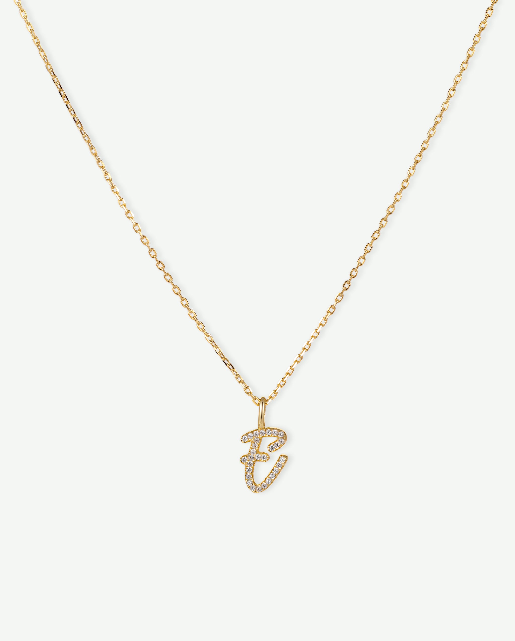 Letter E Charm