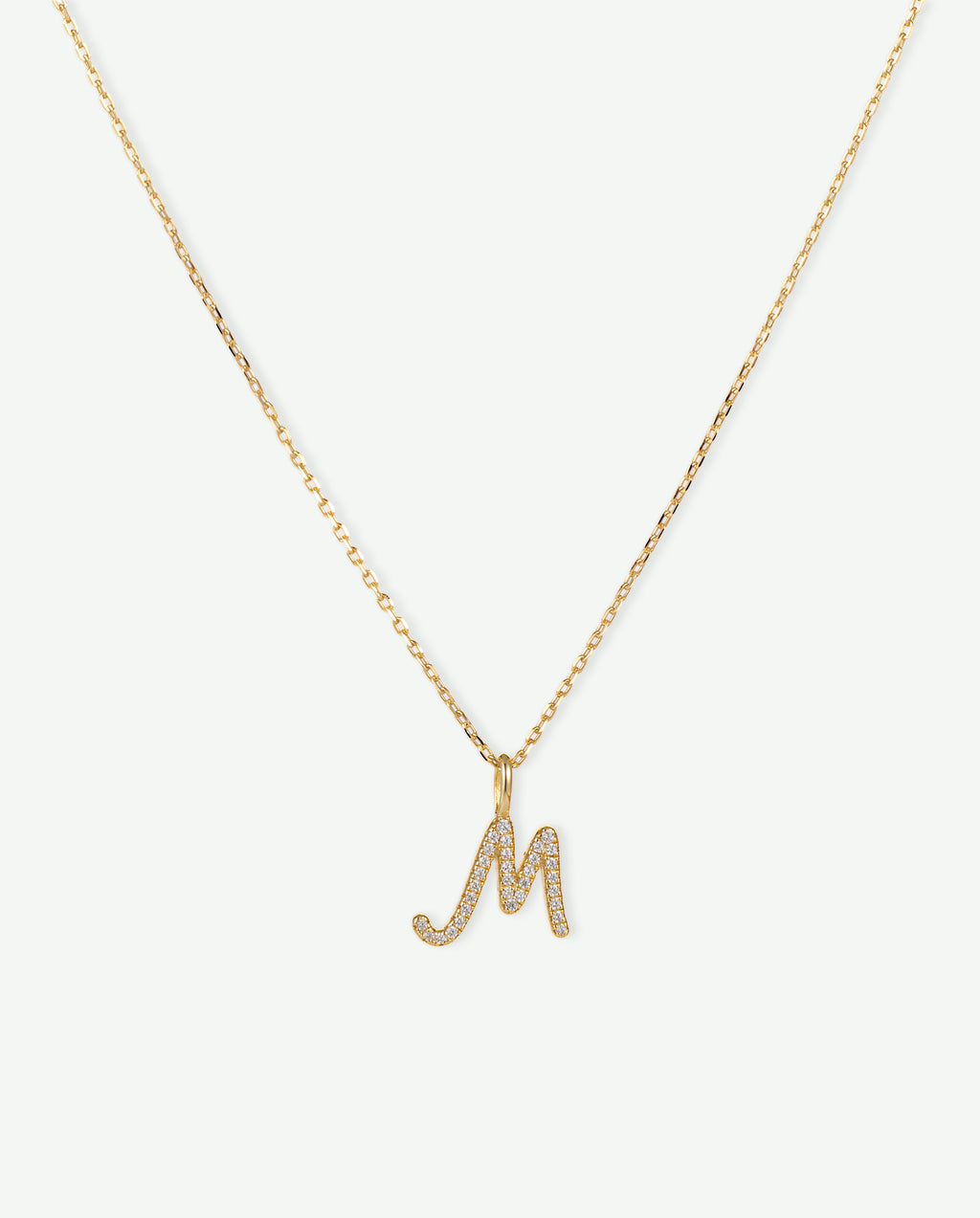 Letter M Charm