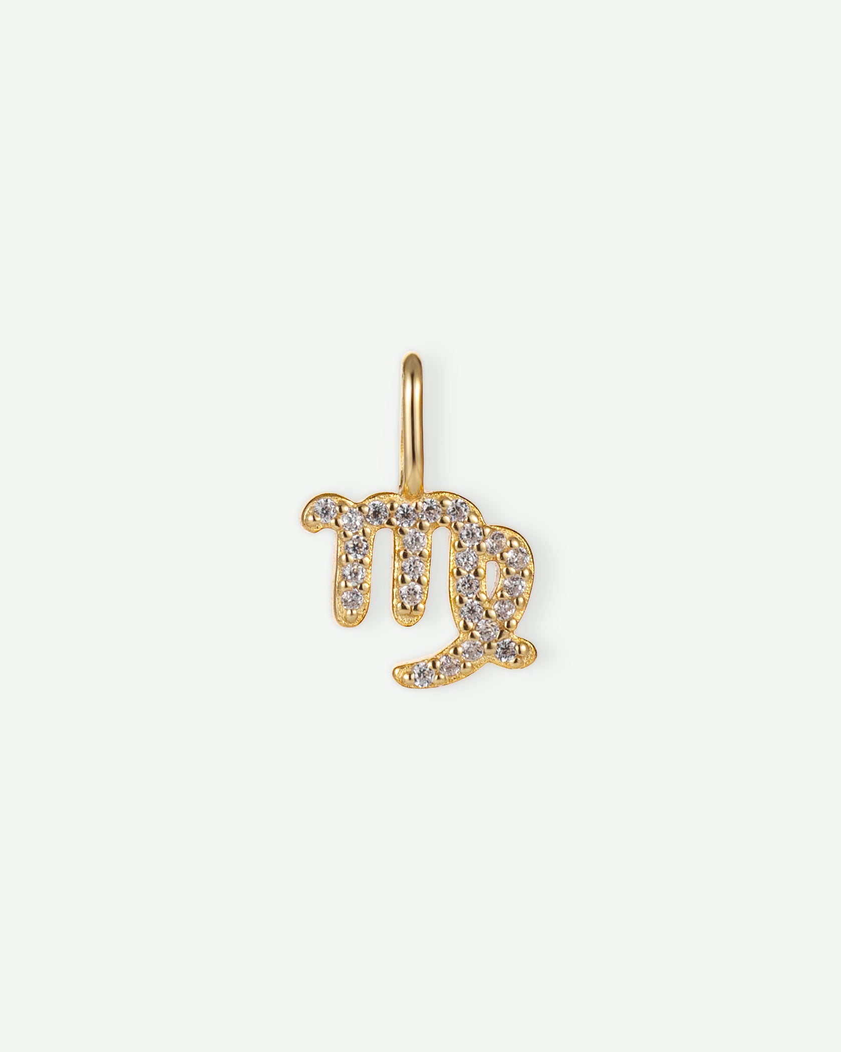 Virgo Zodiac Charm